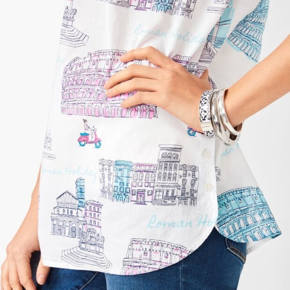 Talbots Side-Button Popover - Scooter Scene - image 6